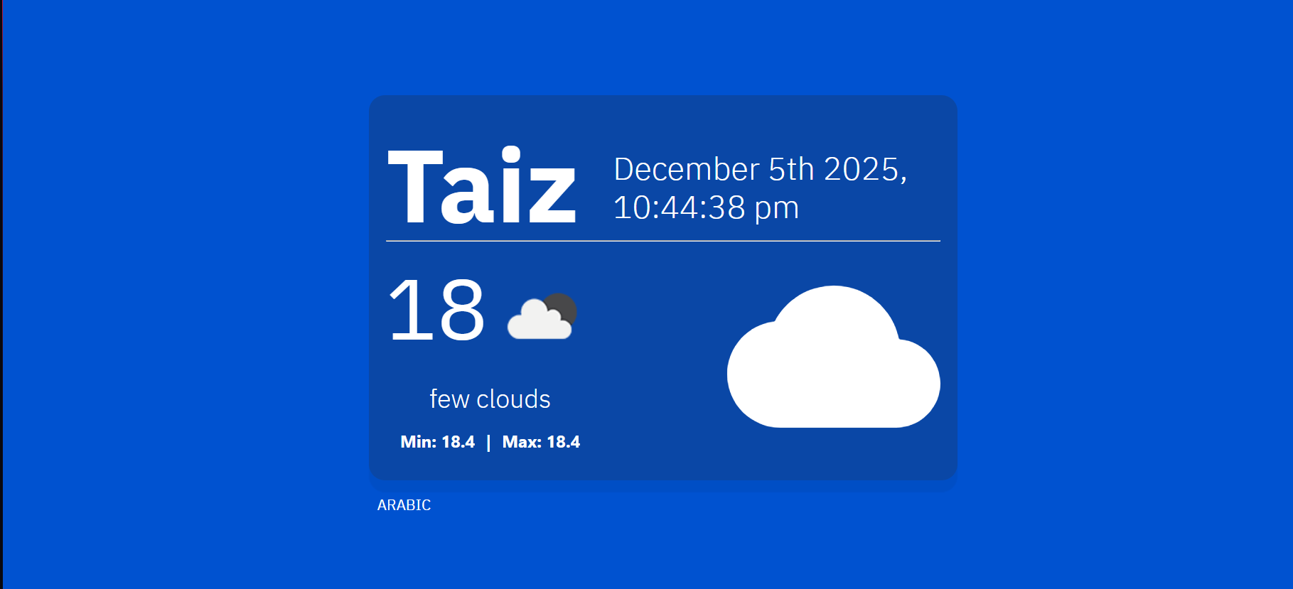 Weather Redux App